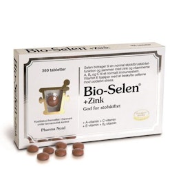 Pharma Nord Bio-Selen+Zink, 360 tabletter