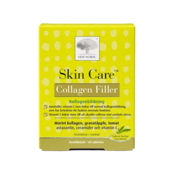 New Nordic Skin Care Collagen Filler, 180 tabletter