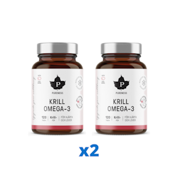 2 x Pureness Krill Omega-3, 120 kapslar