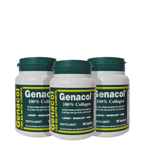 3 x Genacol Collagen, 90 tabletter
