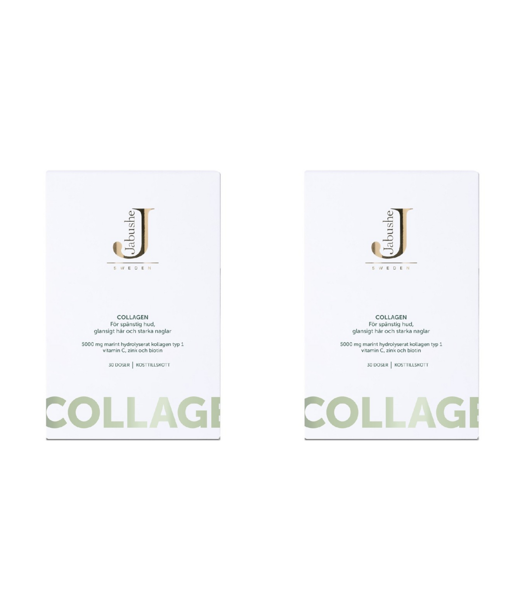 2 x Jabushe Collagen 30 st