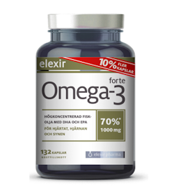 Elexir Omega-3 Forte, 132 kapslar