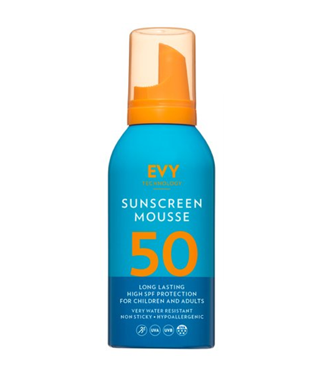EVY Sunscreen Mousse SPF50, 100ml
