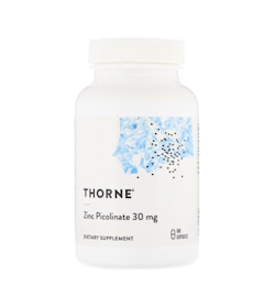 Thorne Zinc Picolinate Double Strength 30 mg 180 kapslar