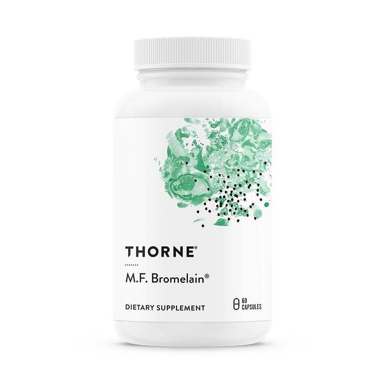 Thorne M.F. Bromelain, 60 kapslar