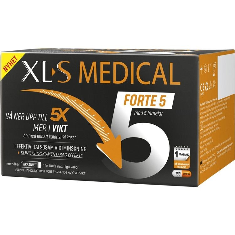 XLS Medical Forte 5, 180 kapslar