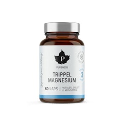 Pureness Trippel Magnesium, 60 kapslar