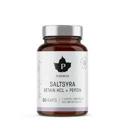 Pureness Betaine HCL Saltsyra, 60 kapslar