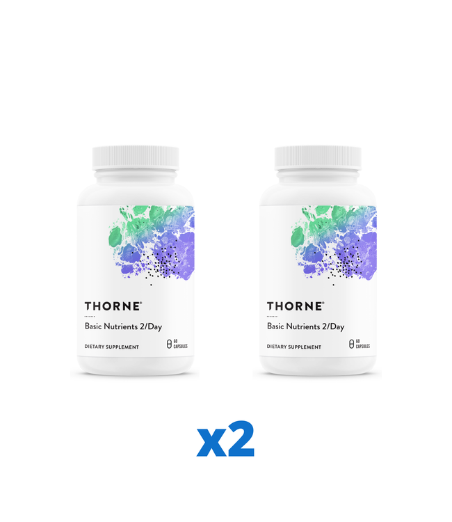 Thorne Basic Nutrients 2/Day, 60 kapslar