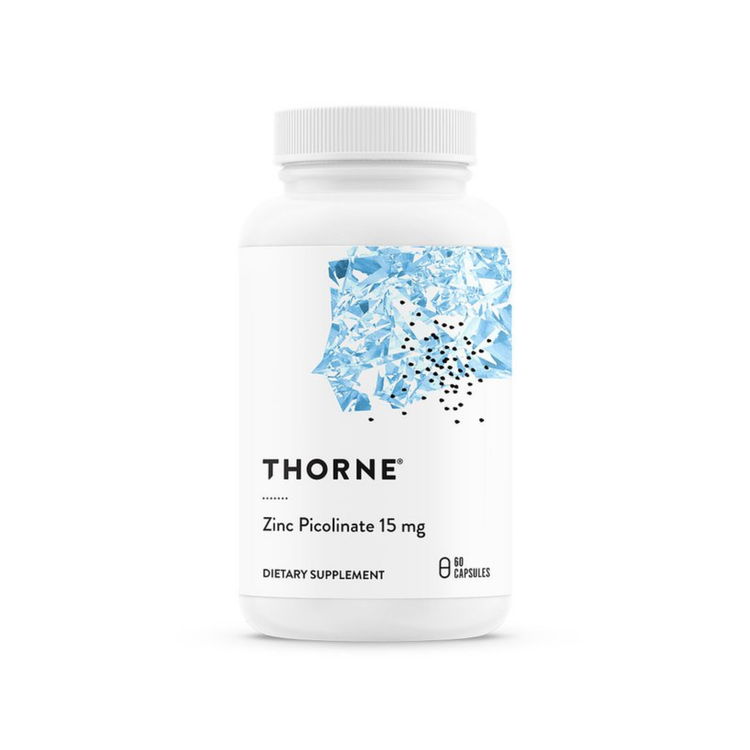 Thorne Zinc Picolinate 15 mg, 60 kapslar