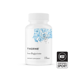 Thorne Iron Bisglycinate, 60 kapslar