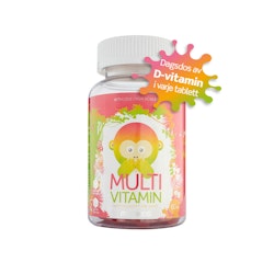 Monkids Multivitamin, 60 tuggtabletter