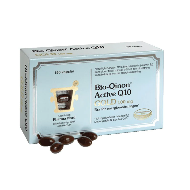 Pharma Nord Bio-Qinon Q10 Gold 100mg, 150 kapslar