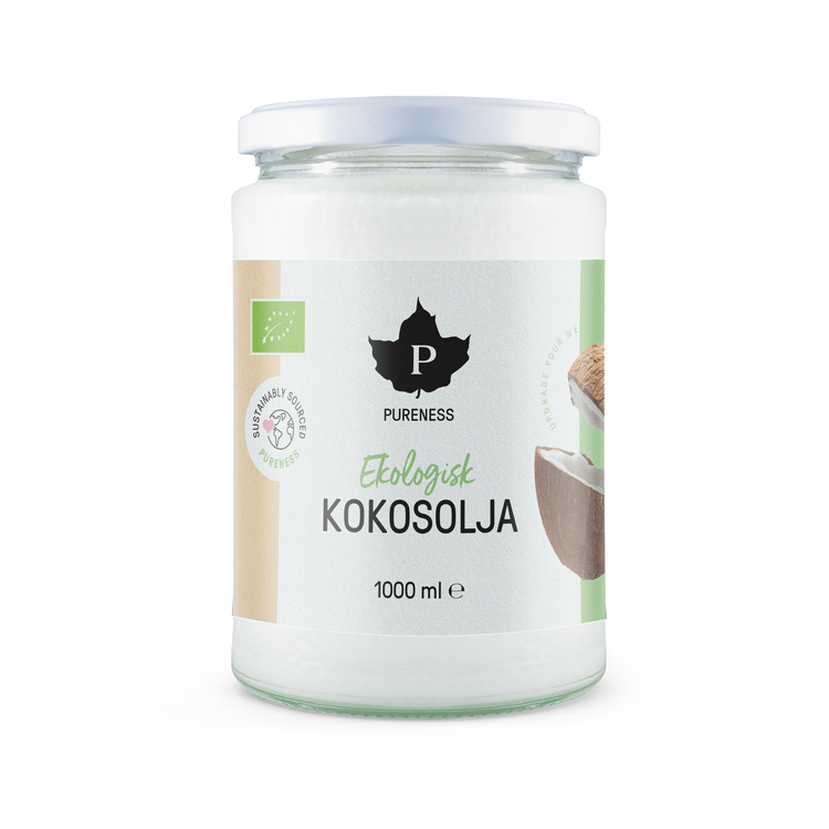 Pureness Ekologisk Kokosolja, 1000ml