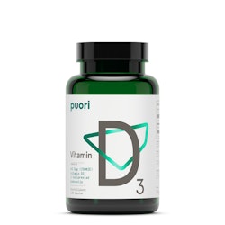 Puori D3-vitamin 2500IE, 120 kapslar