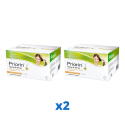 2 x Priorin, 180 kapslar