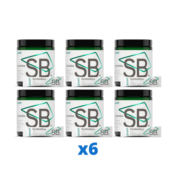 6 x Puori SB3 Synbiotics, 30 st
