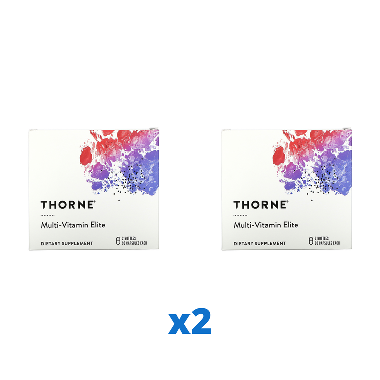 2 x Thorne Multi-Vitamin Elite, 2x90 kapslar