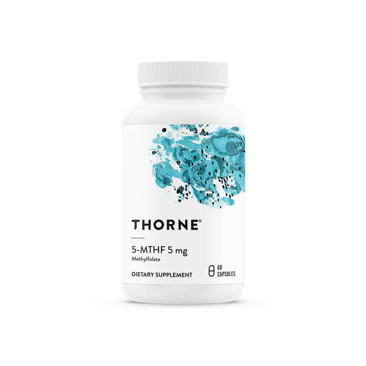 Thorne 5-MTHF 5 mg, 60 kapslar