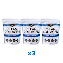 3 x Nyttoteket Clean Collagen, 500g