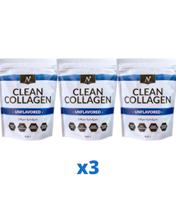 3 x Nyttoteket Clean Collagen, 500g