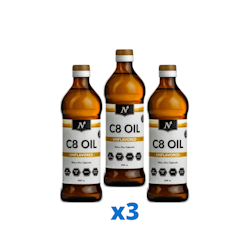 3 x Nyttoteket C8 Oil, 500ml