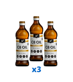 3 x Nyttoteket C8 Oil, 500ml