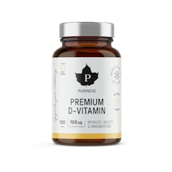 Pureness Premium D-Vitamin, 120 kapslar