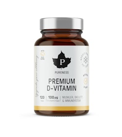 Pureness Premium D-Vitamin, 120 kapslar