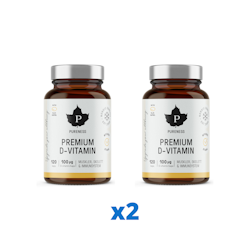 Pureness Premium D-Vitamin, 120 kapslar