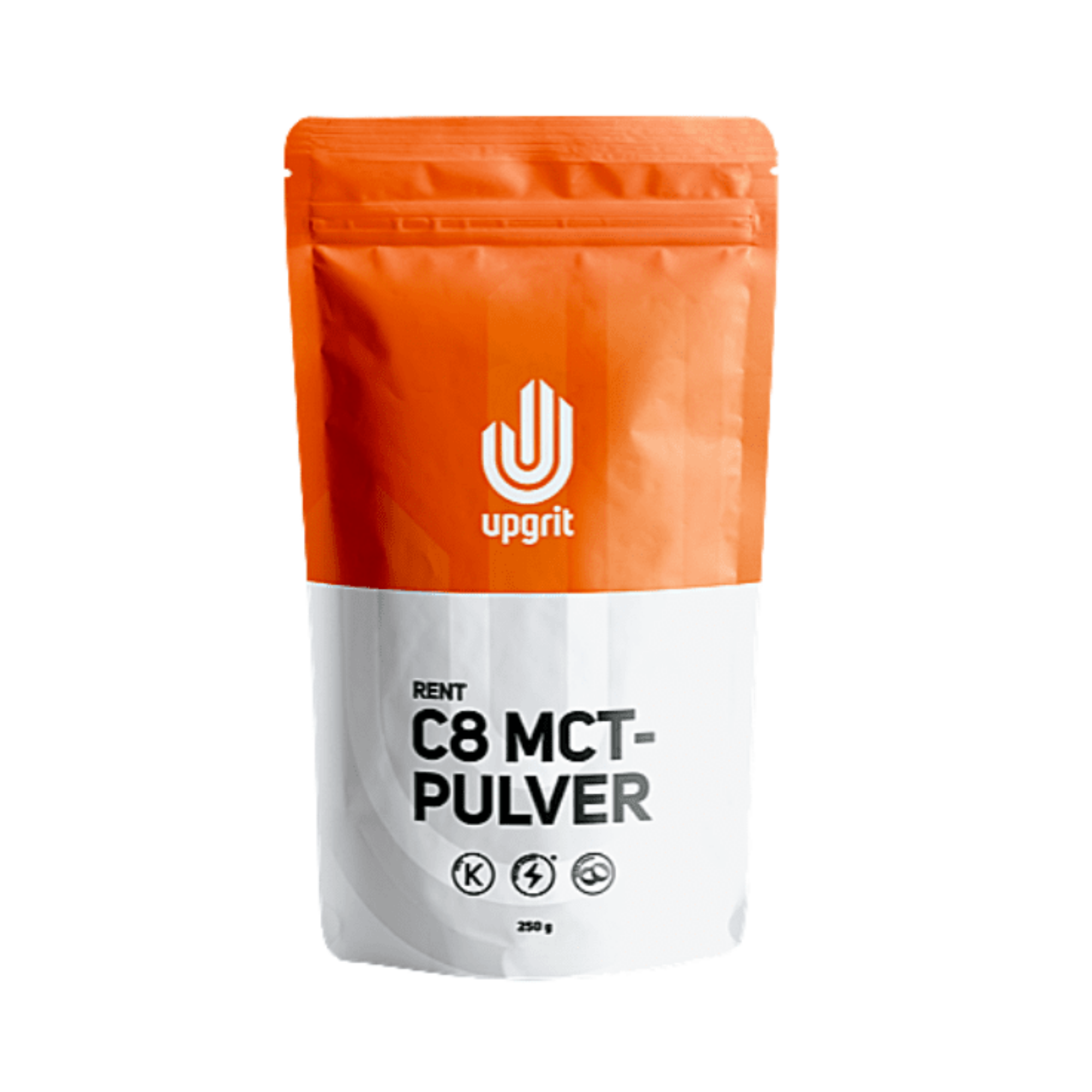 Upgrit Rent C8 MCT-pulver, 250g