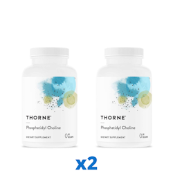 2 x Thorne Phosphatidyl Choline, 60 kapslar