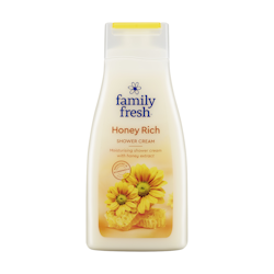 Family Fresh Honey Shower Cream, 500 ml