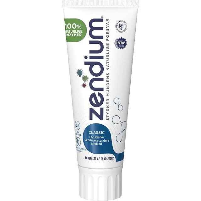 Zendium Classic Tandkräm, 75ml - Vitosine - Hälsokost för ett friskare liv!