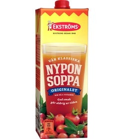 Ekströms Nyponsoppa Original, 1 liter