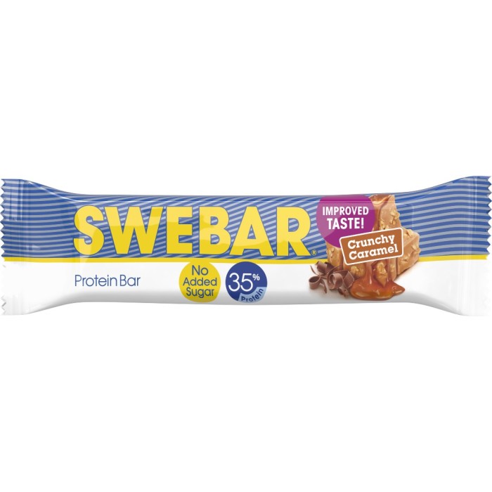 Swebar Low Sugar Crunchy Caramel, 50g