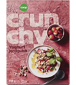 COOP Crunchy Frön & Frukt, 725g