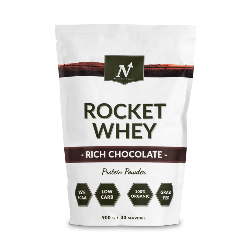 Nyttoteket Rocket Whey Rich Chocolate, 900g