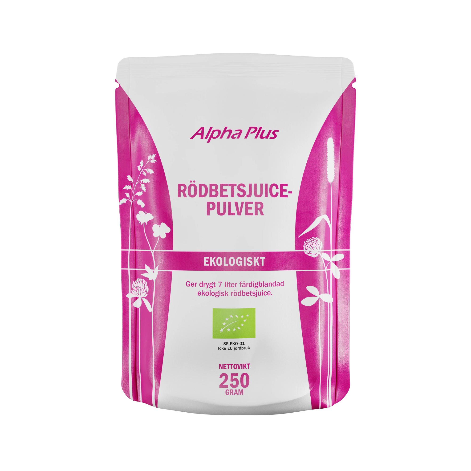 Alpha Plus Rödbetsjuicepulver, 250g