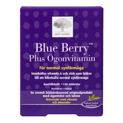 Blue Berry Plus Ögonvitamin, 120 tabletter