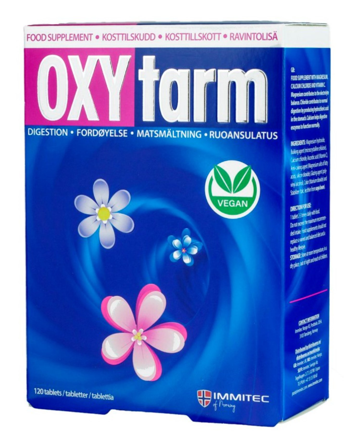 Oxytarm, 120 tabletter