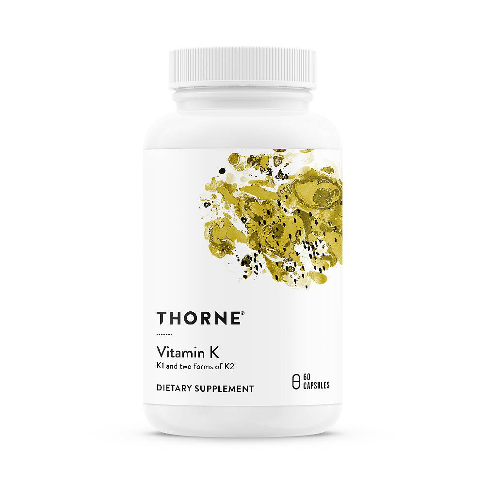 Thorne Vitamin K (3-K Complete), 60 kapslar