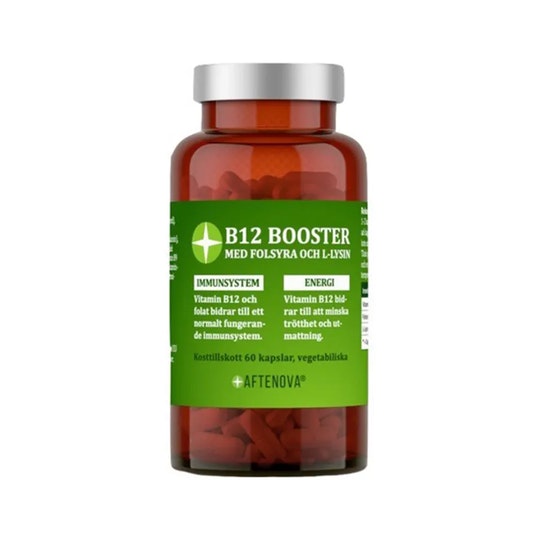 AfteNova B12 Booster, 60 kapslar