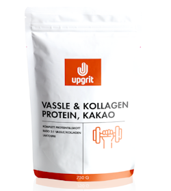 Upgrit Vassle & Kollagenprotein Kakao, 750g