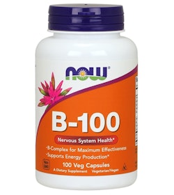 NOW Vitamin B-100, 100 vegkapslar