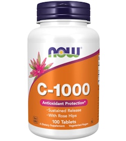 NOW Vitamin C-1000 SR, 100 tabletter