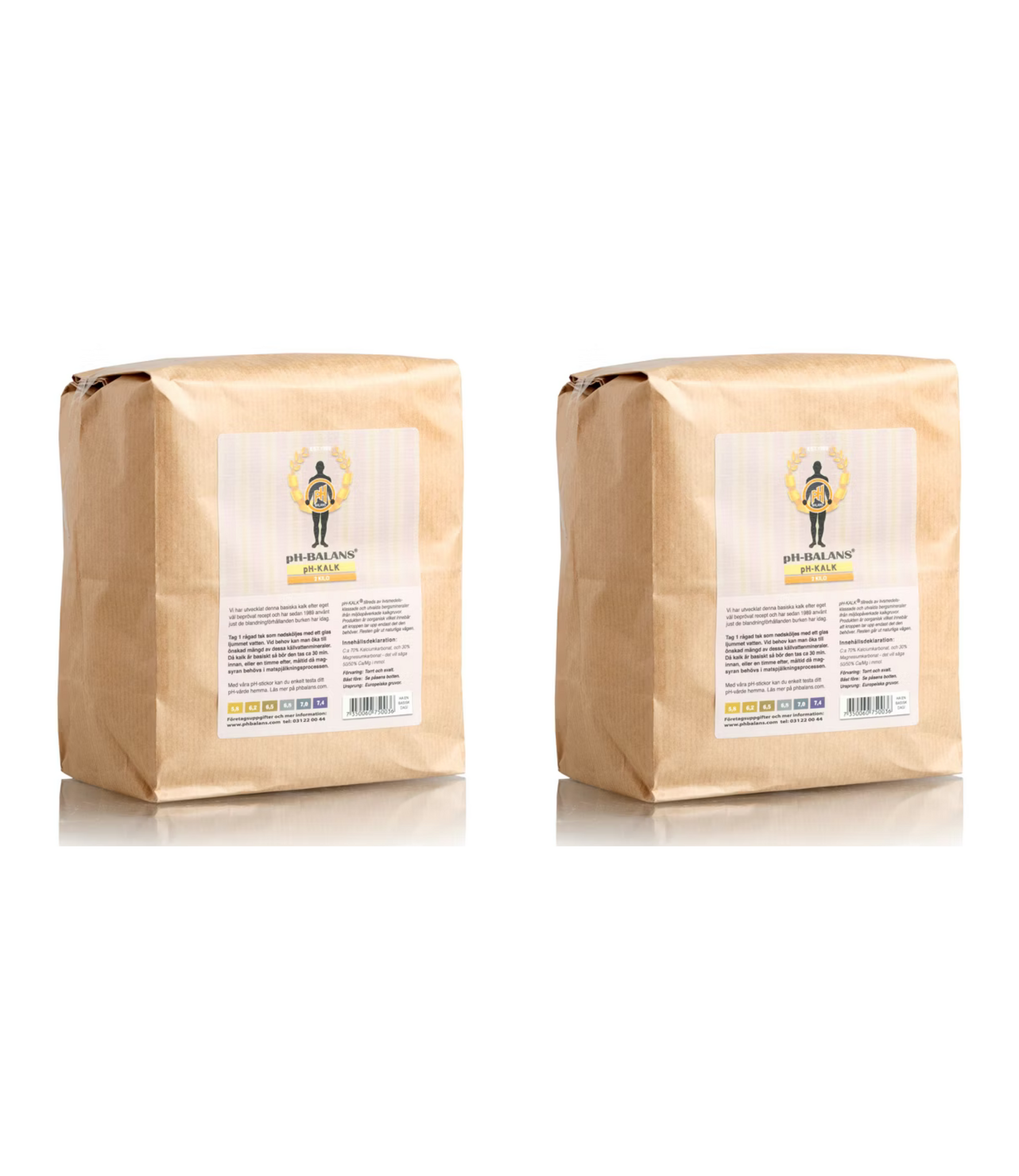 2 x pH-Kalk 2 kg