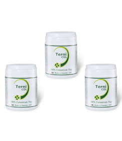 3 x TerniCOL 100% Colostrum Pulver, 70g