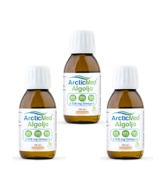 3 x ArcticMed AlgOmega-3, 100ml