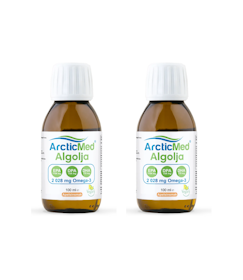 2 x ArcticMed AlgOmega-3, 100ml